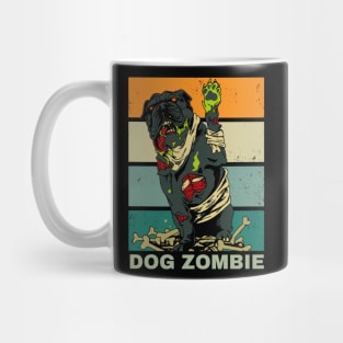 Dog zombie funnny, dog zombie, Mug